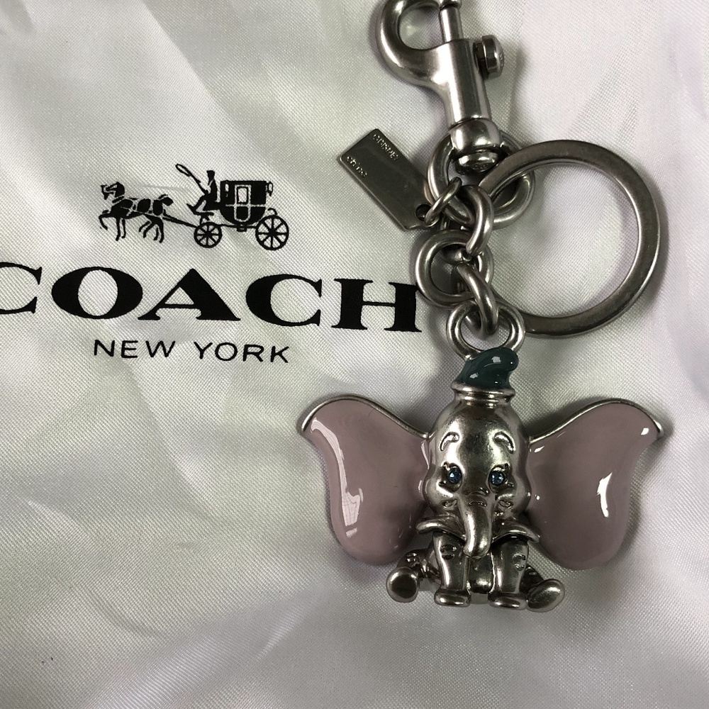 Coach Disney Dumbo Keyfob Keychain Bag Charm